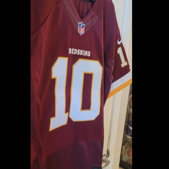 ROBERT GRIFFIN III RG3 NIKE ELITE ON FIELD JERSEY NEW NWOT STITCHED 52 XL $249 - Picture 5 of 11